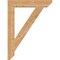 Ekena Millwork Traditional Slat Smooth Bracket, Western Red Cedar, 5 1/2"W x 36"D x 48"H BKT06X36X48TRA06SWR - alternate 4